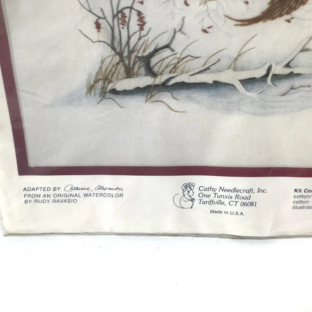 Vintage‎ Cathy Needlecraft Craft 0511 Pheasant Size 22